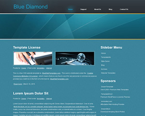 BlueDiamond Website Template