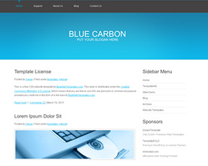 BlueCarbon Website Template